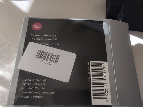 Leica thumb grip original - grip,