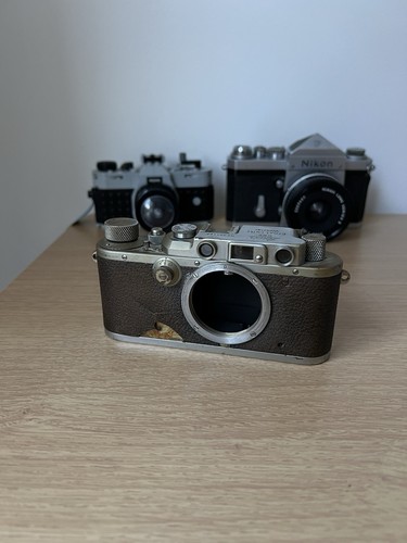 Leica iiia rangefinder camera - rangefinder,