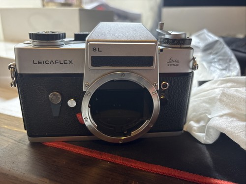 Leicaflex film camera body - film,