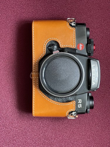 Leica slr camera body see - r5,