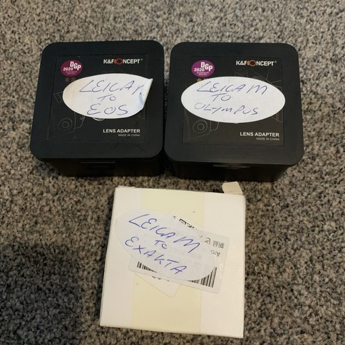 Leica adapters - 3x,