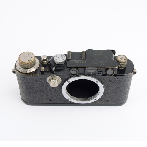 Leica iii black - black, 1934