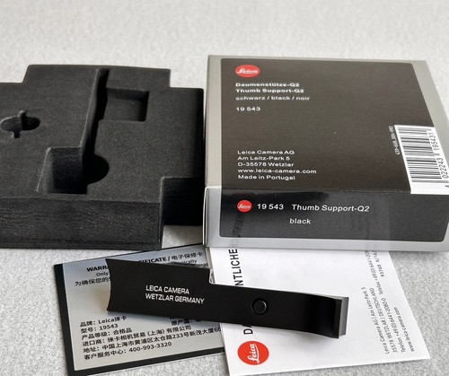 Leica thumb support black - -,