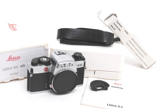 Leica camera body - r5, chrome
